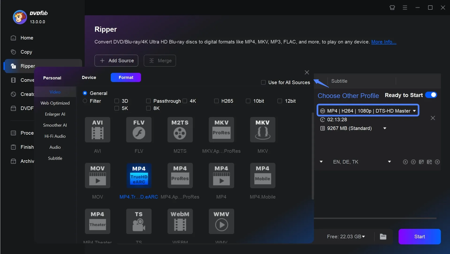 How to Convert Blu-ray to MKV without Quality Loss