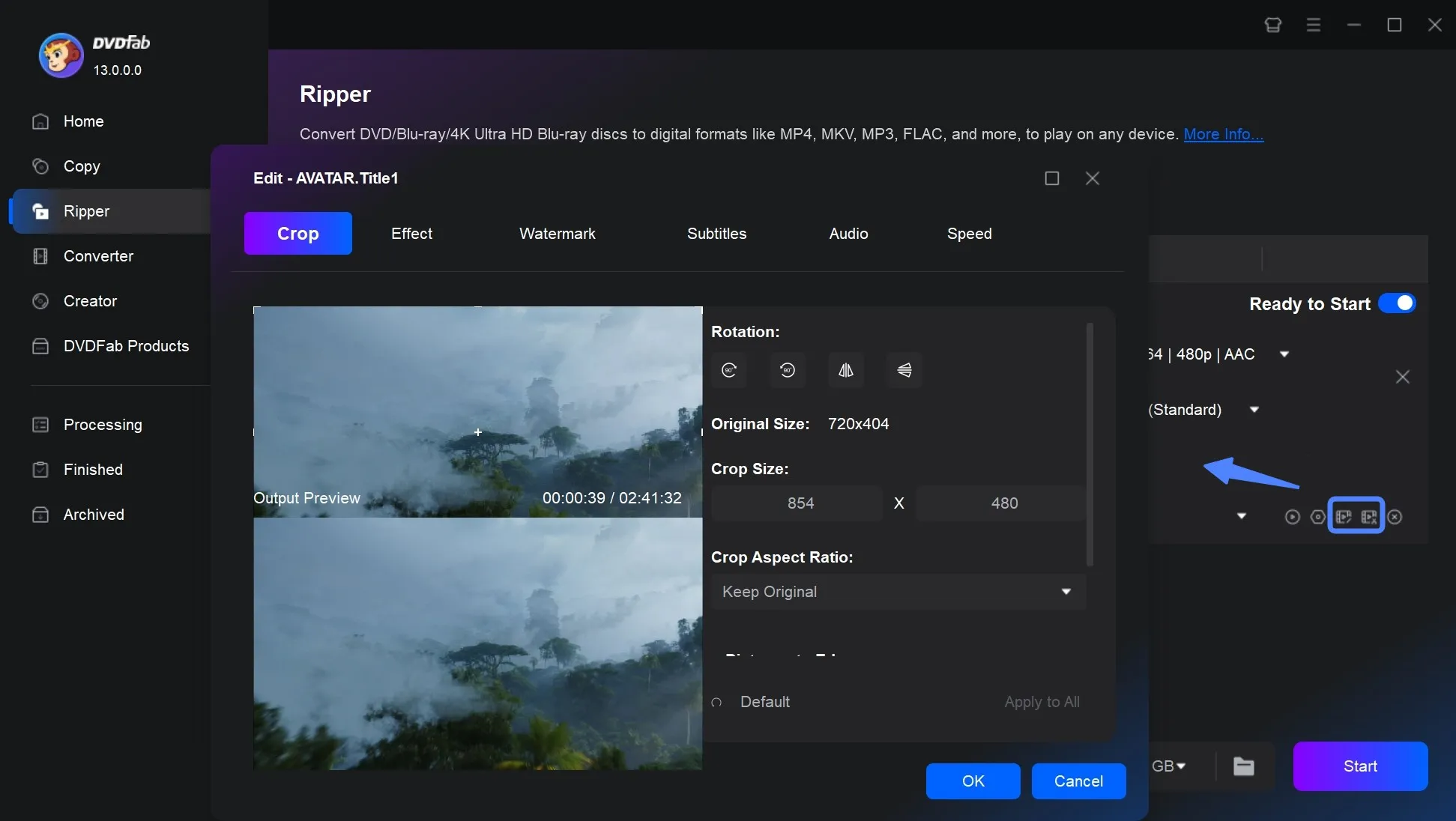 DVD editing software: DVDFab DVD Ripper