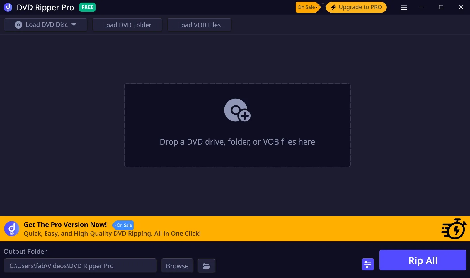 Convert DVD to MP4 with DVD Ripper Pro
