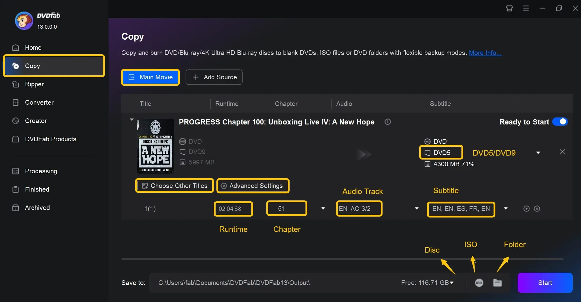 How to backup DVD with DVDFab DVD Copy