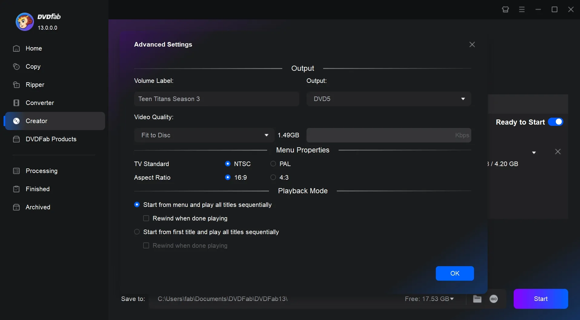 Best Free DVD Authoring Software: DVDFab DVD Creator