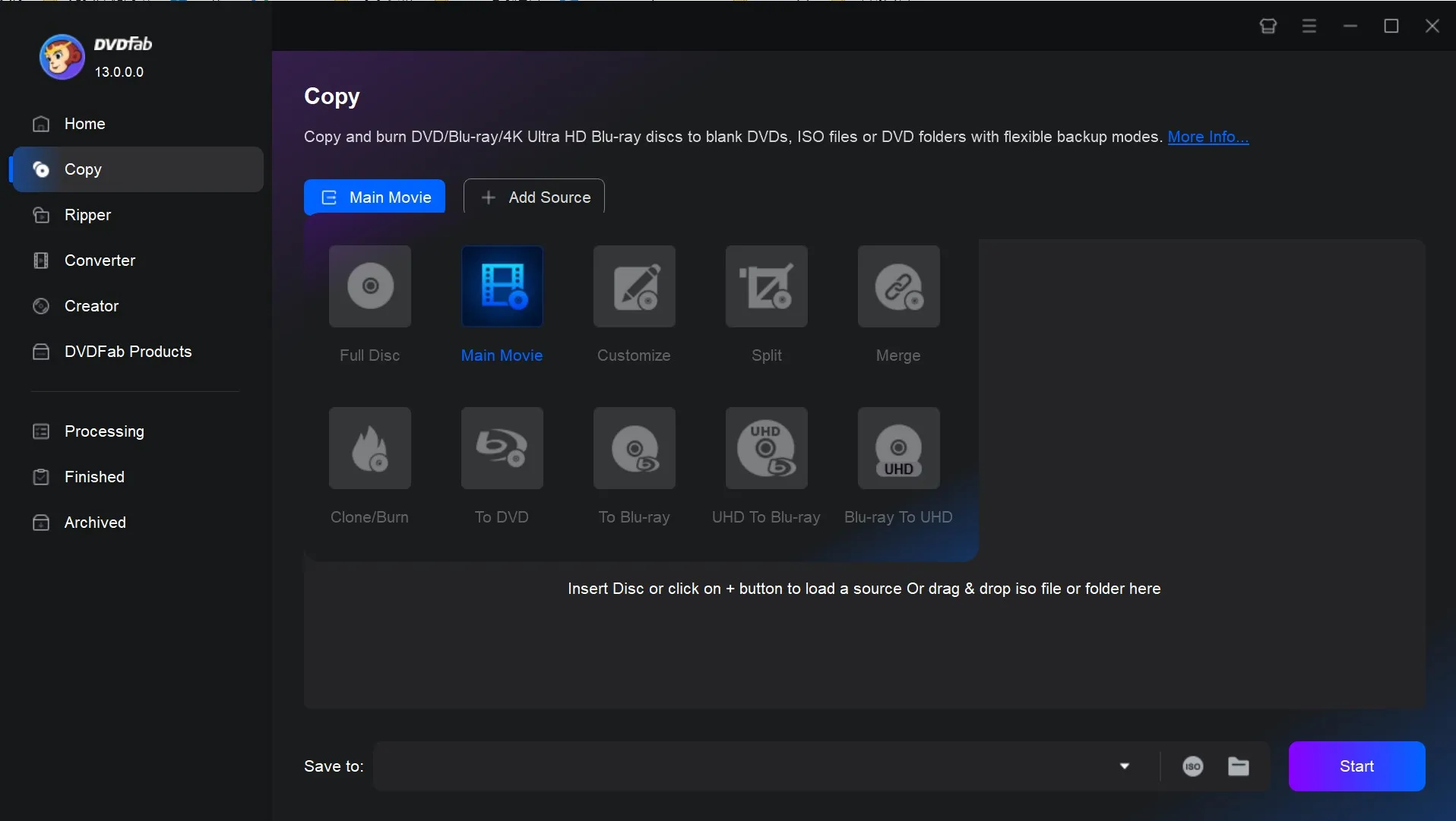 How to Rip Blu-ray to ISO file with DVDFab