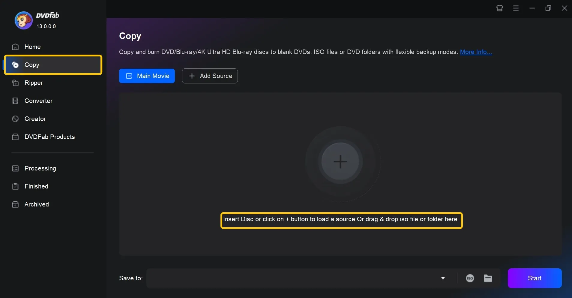 How to use the best iso burning software: DVDFab DVD Copy?
