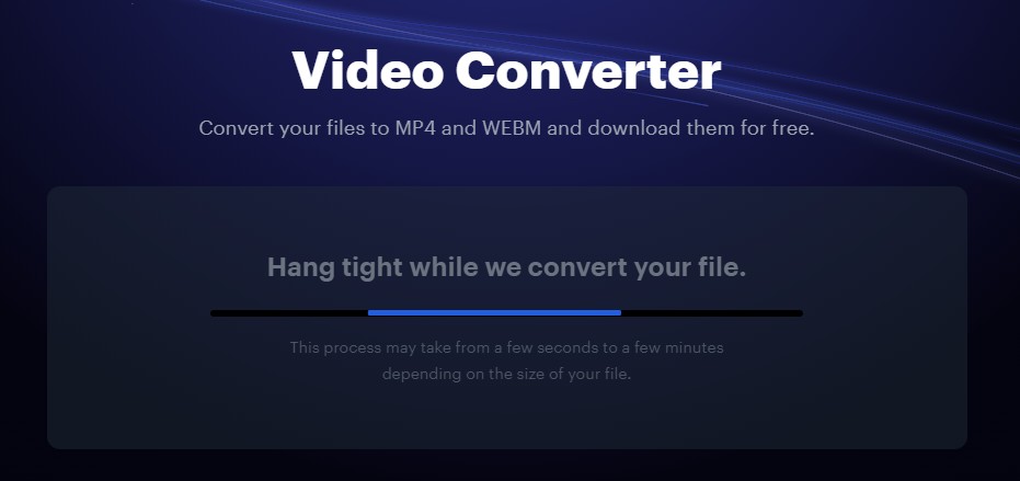 Start to convert DVD VOB to MP4 online via Restream