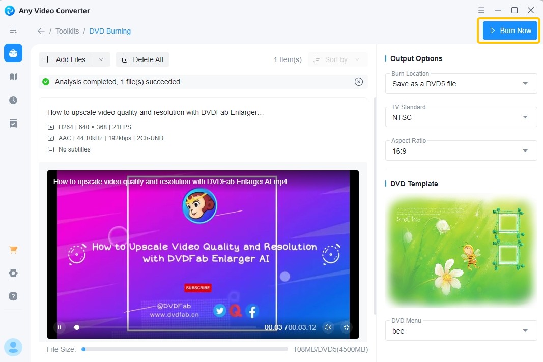 How to Burn MP4 to DVD with Any Video Converter