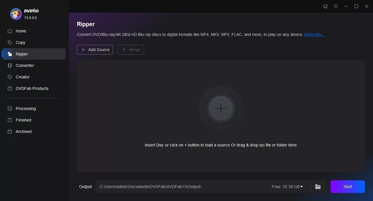 handbrake alternative: DVDFab DVD Ripper