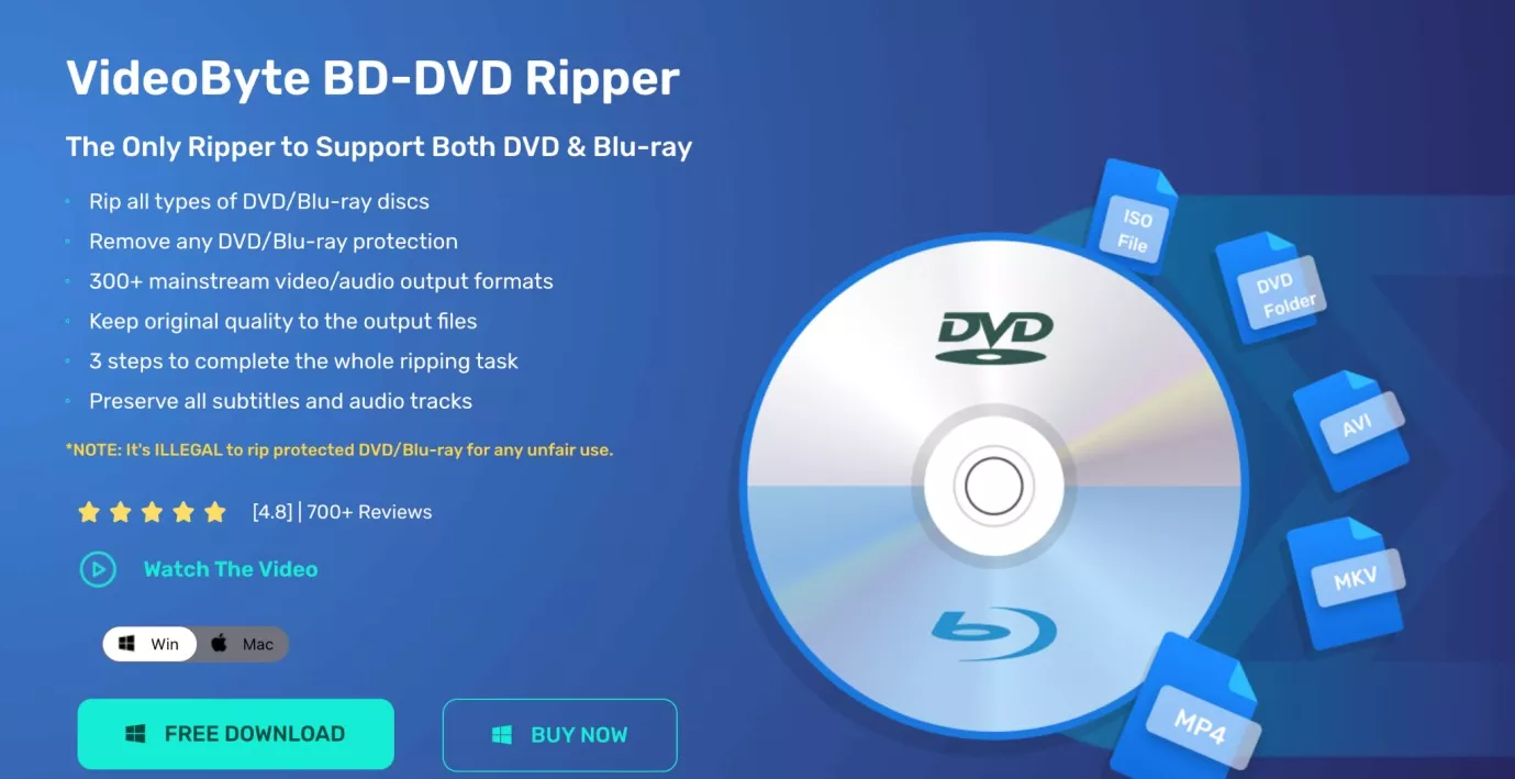 VideoByte BD-DVD Ripper