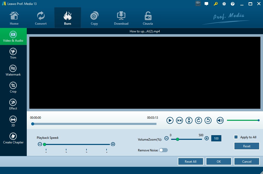 How to Create DVD from MP4 with Leawo DVD Creator