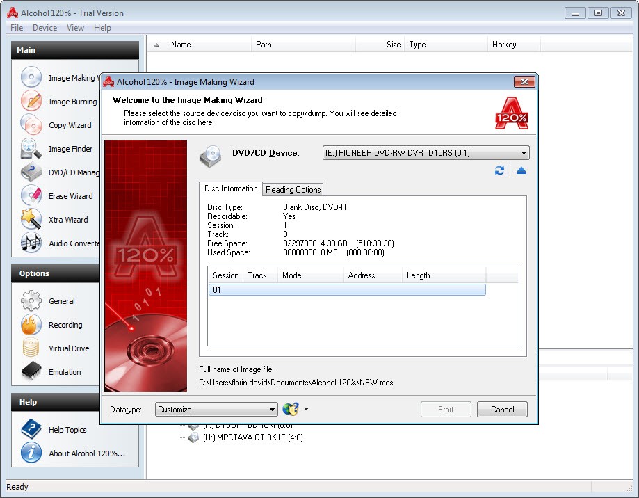 Best DVD burner: Alcohol 120%