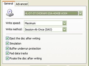 best free DVD burning software: InfraRecorder