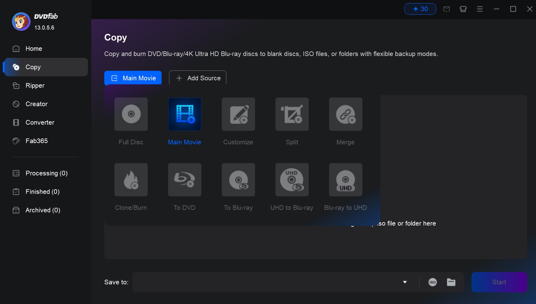 DVDFab DVD Copy (Best Overall, 1:1 Clone or Compression)