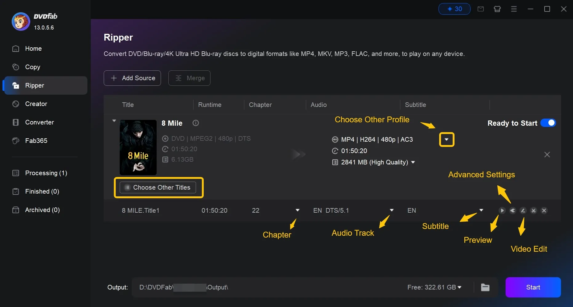 Best DVD Ripper for Windows & macOS: DVDFab DVD Ripper