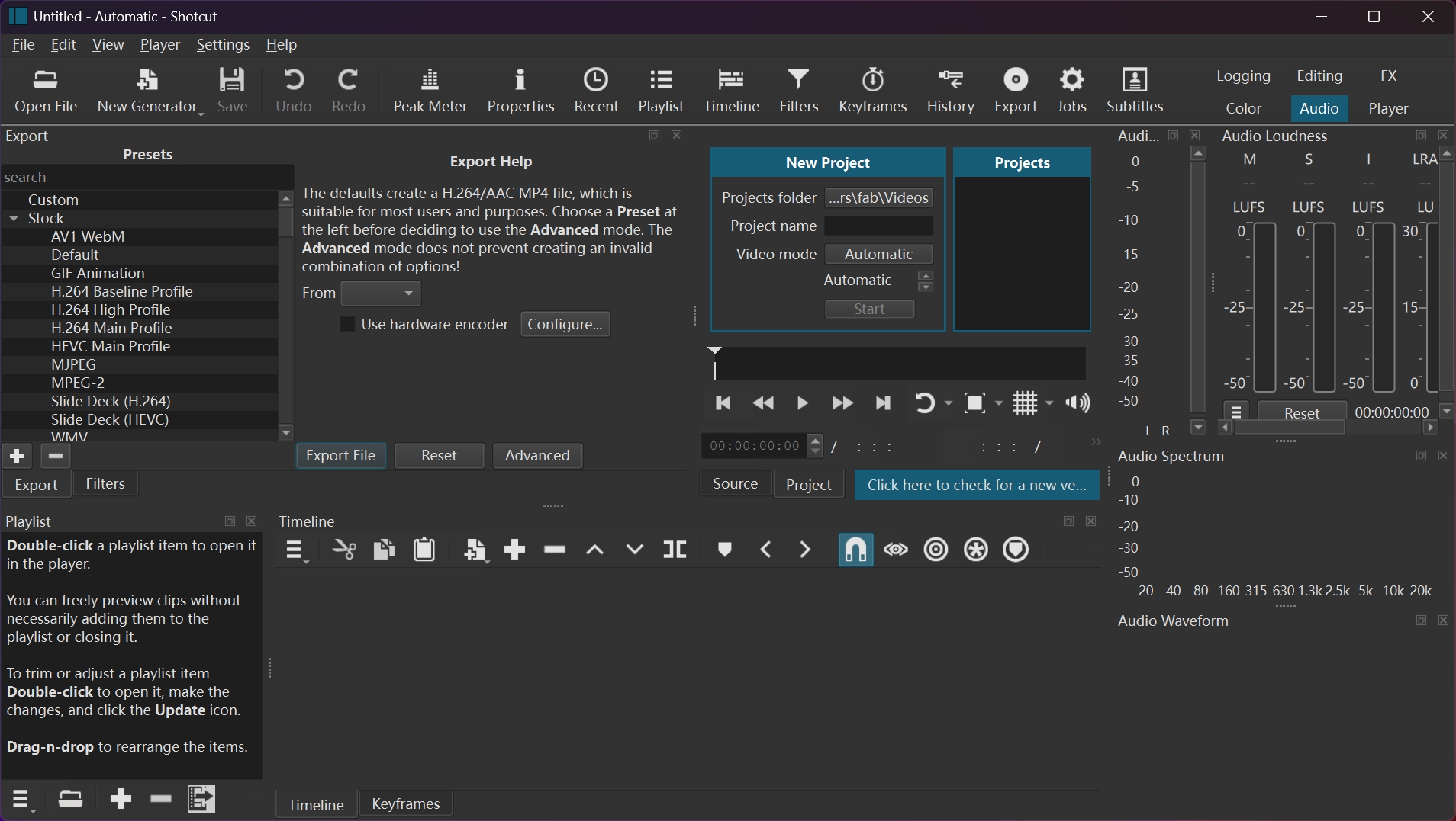 handbrake alternative mac: shotcut