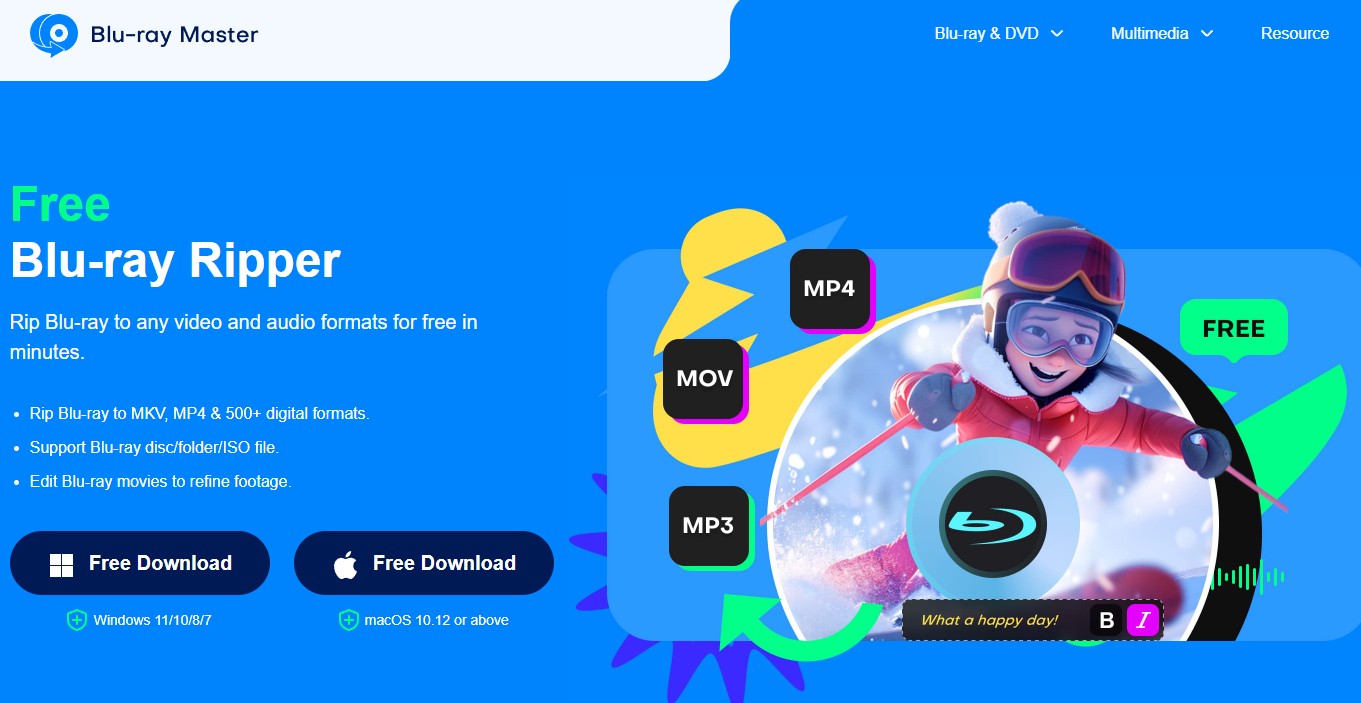 Blu-ray Master Blu-ray Ripper for Mac