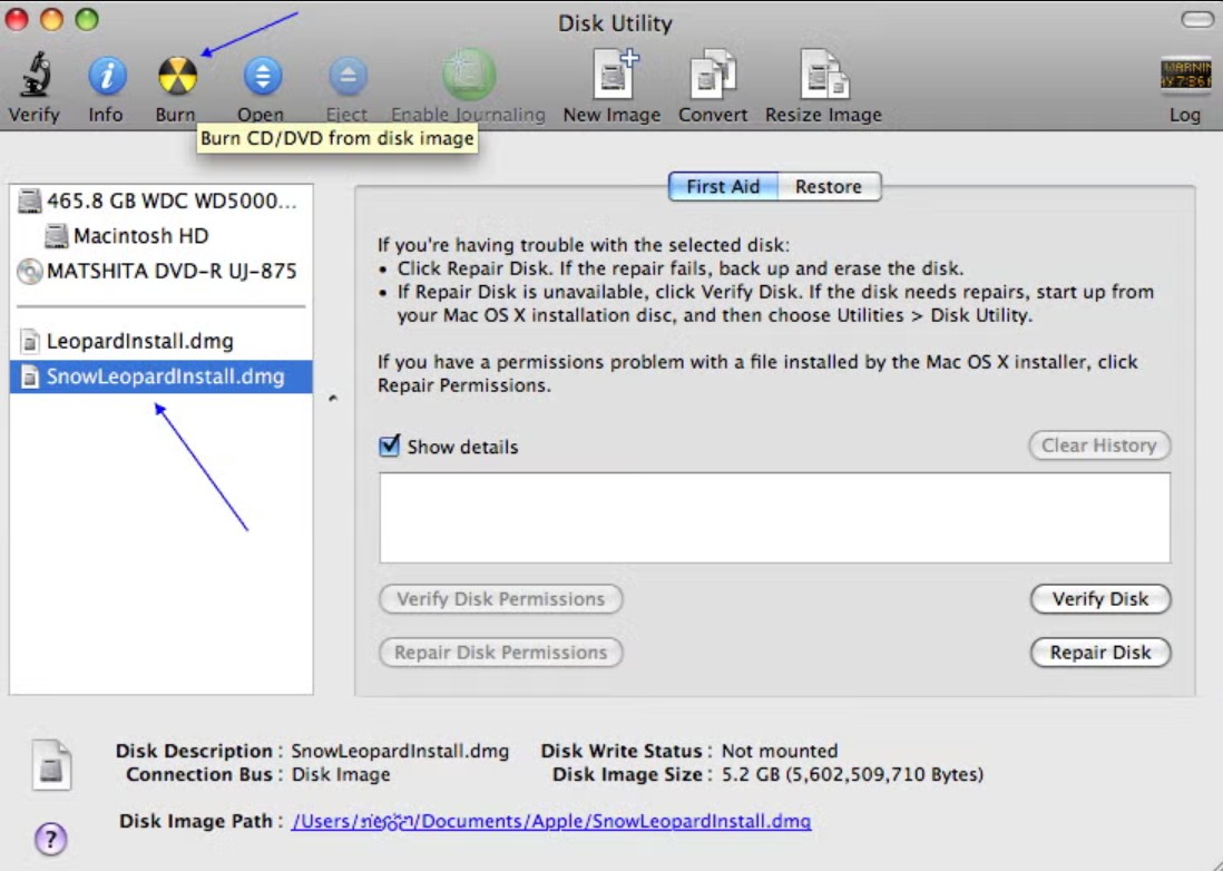 Burn movies to DVD with Finder on Mac.