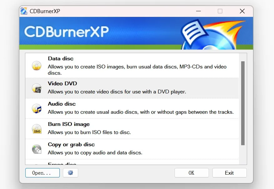 Free CloneCD Alternative - CDBurnerXP