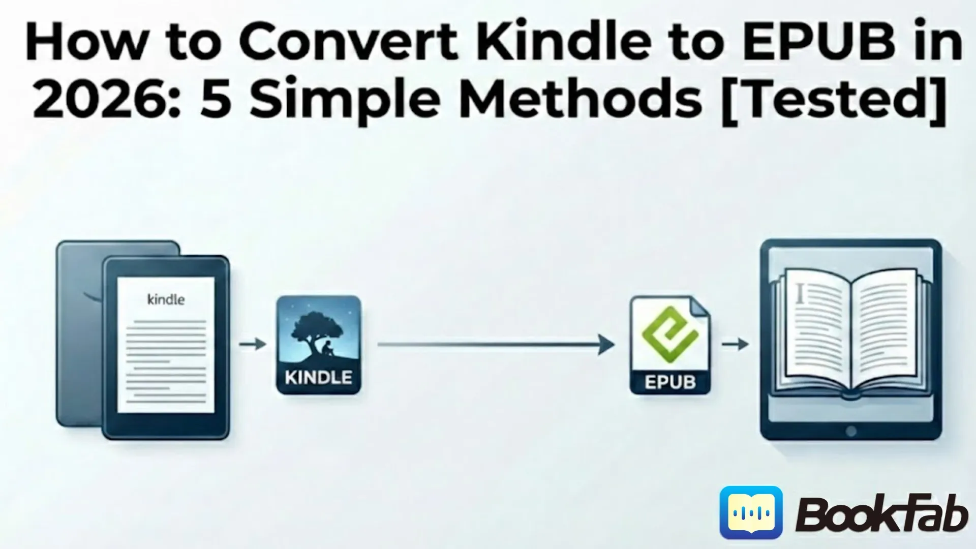 How to Convert Kindle to EPUB in 2026: 5 Simple Methods [Tested]