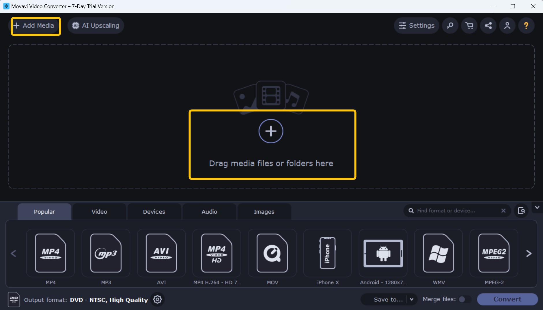 How to Convert MP4 to DVD with movavi