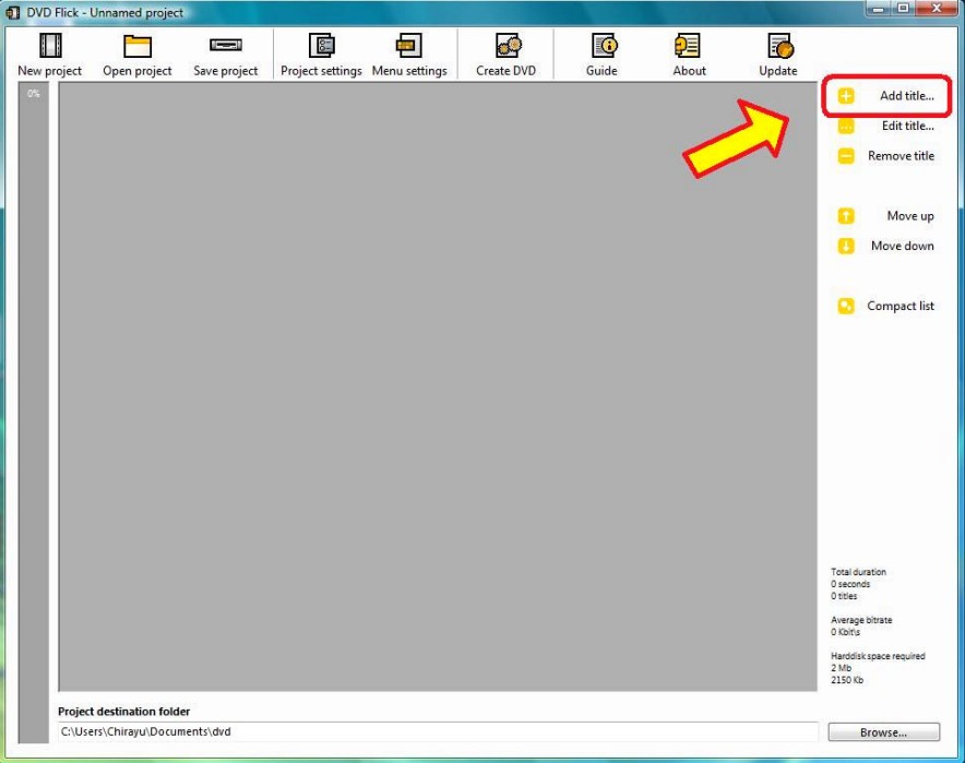 How to convert mp4 to iso with DVD Flick