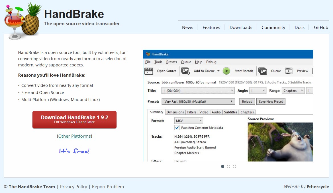 mac copying dvds with HandBrake 
