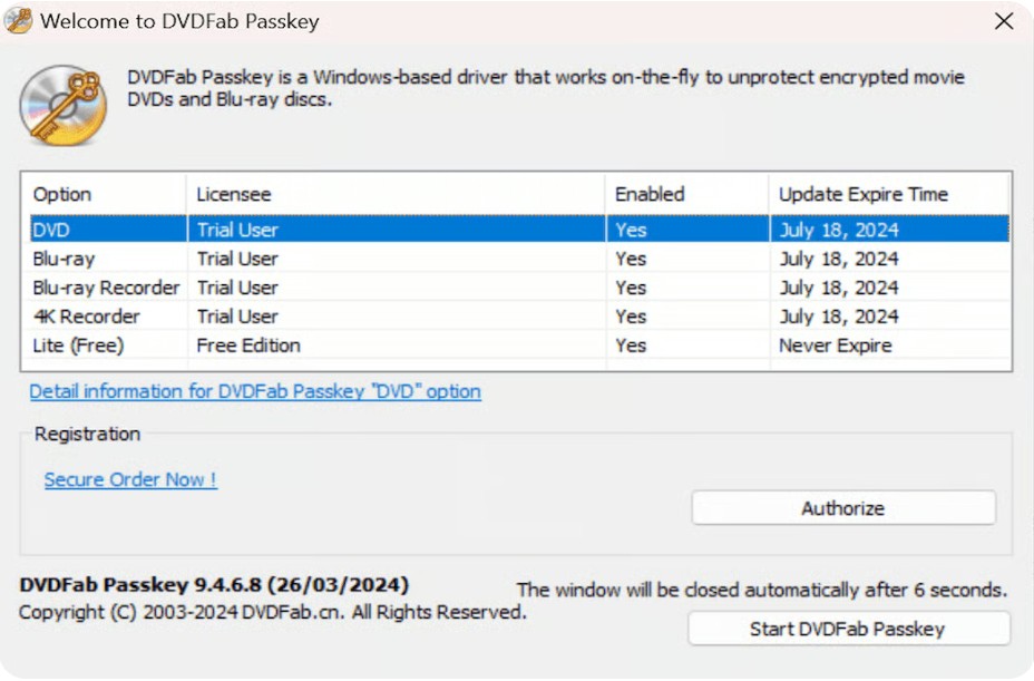 How to rip copyrighted DVD with Passkey for DVD