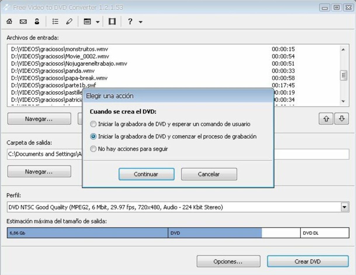 Free video to dvd converter