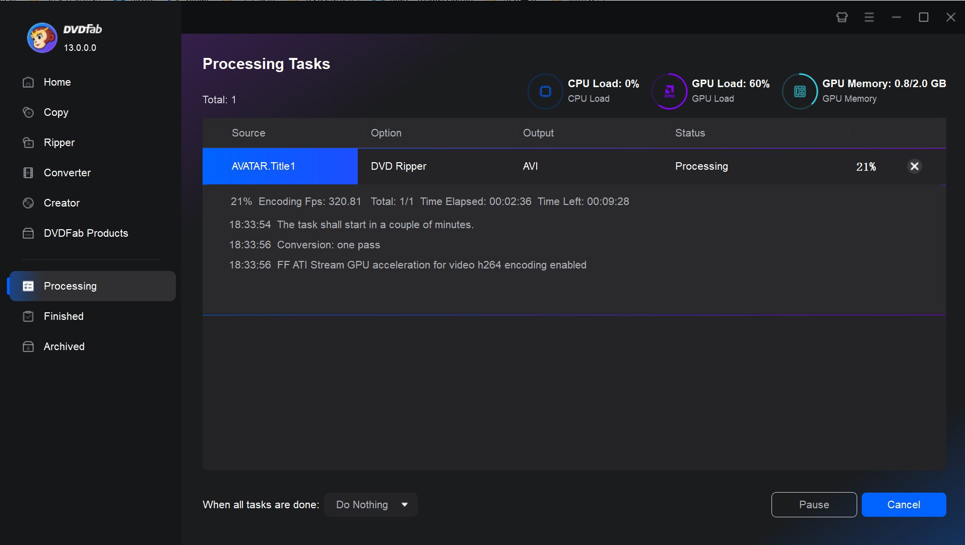 convert dvd to avi using dvdfab dvd ripper