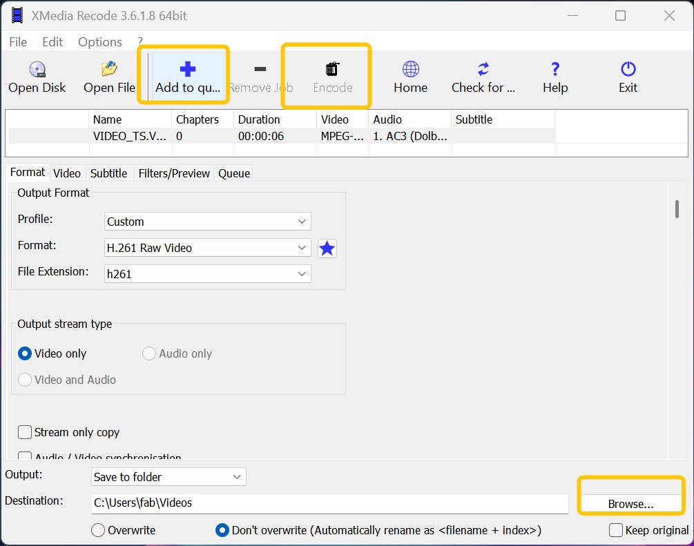 How to Rip DVD to AVI with XMedia-Recode for Free