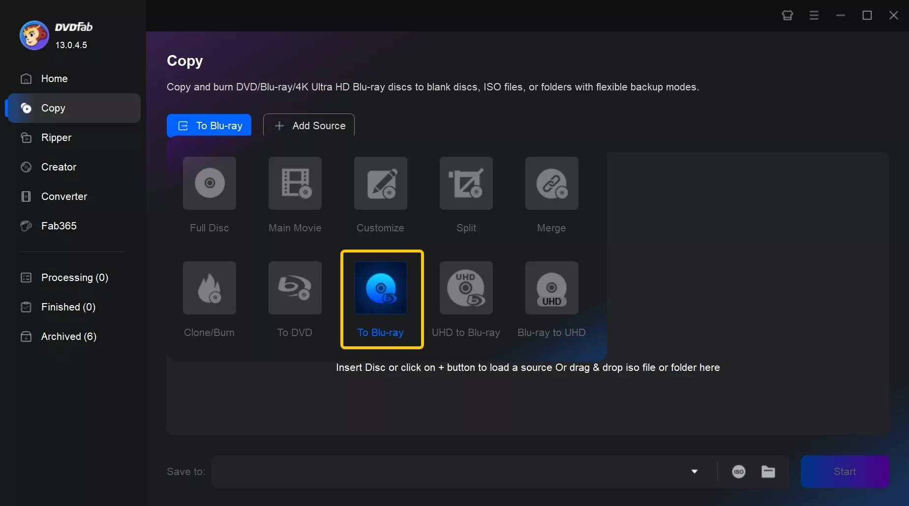 How to convert DVD to Blu-ray with DVDFab