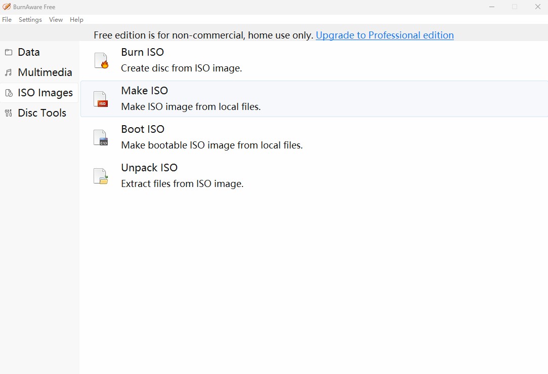 How to Rip DVD to ISO with BurnAware
