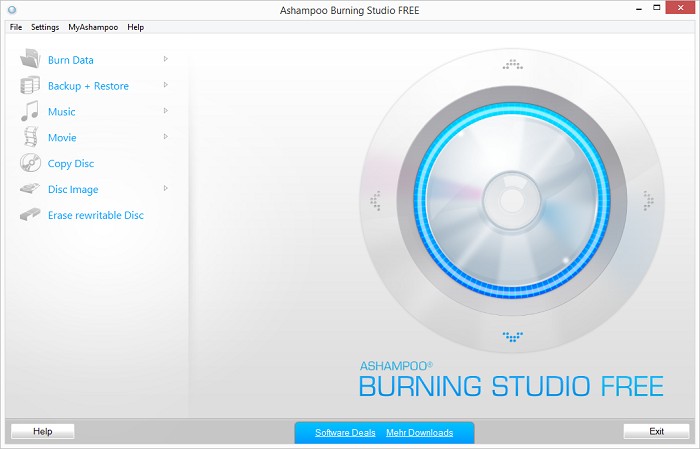dvdcloner free: Ashampoo Burning Studio Free