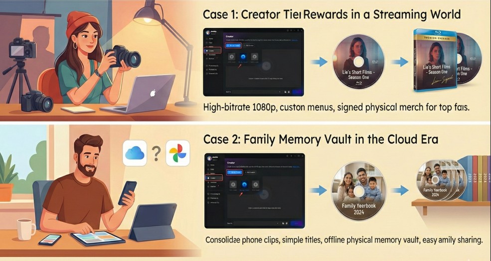 Using Experiences of DVDFab Blu-ray Creator