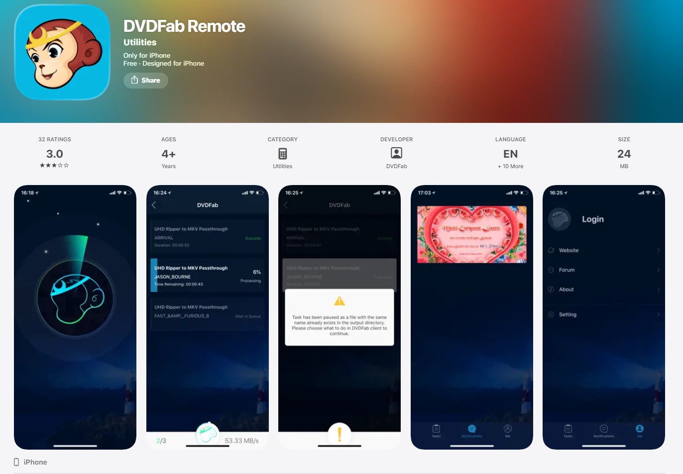 Download DVDFab Remote