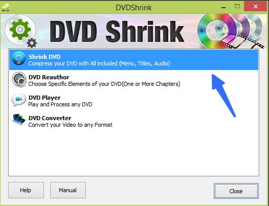 DVD Shrink (Best for DVD Compression)