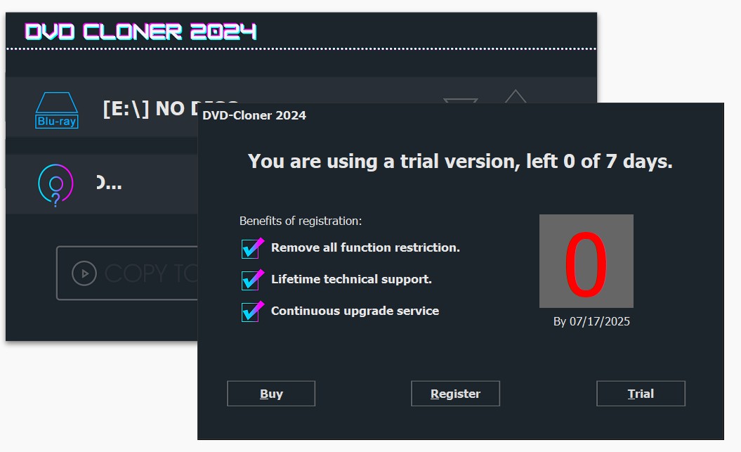 How to Copy DVD to DVD on Windows 10 with DVD Cloner