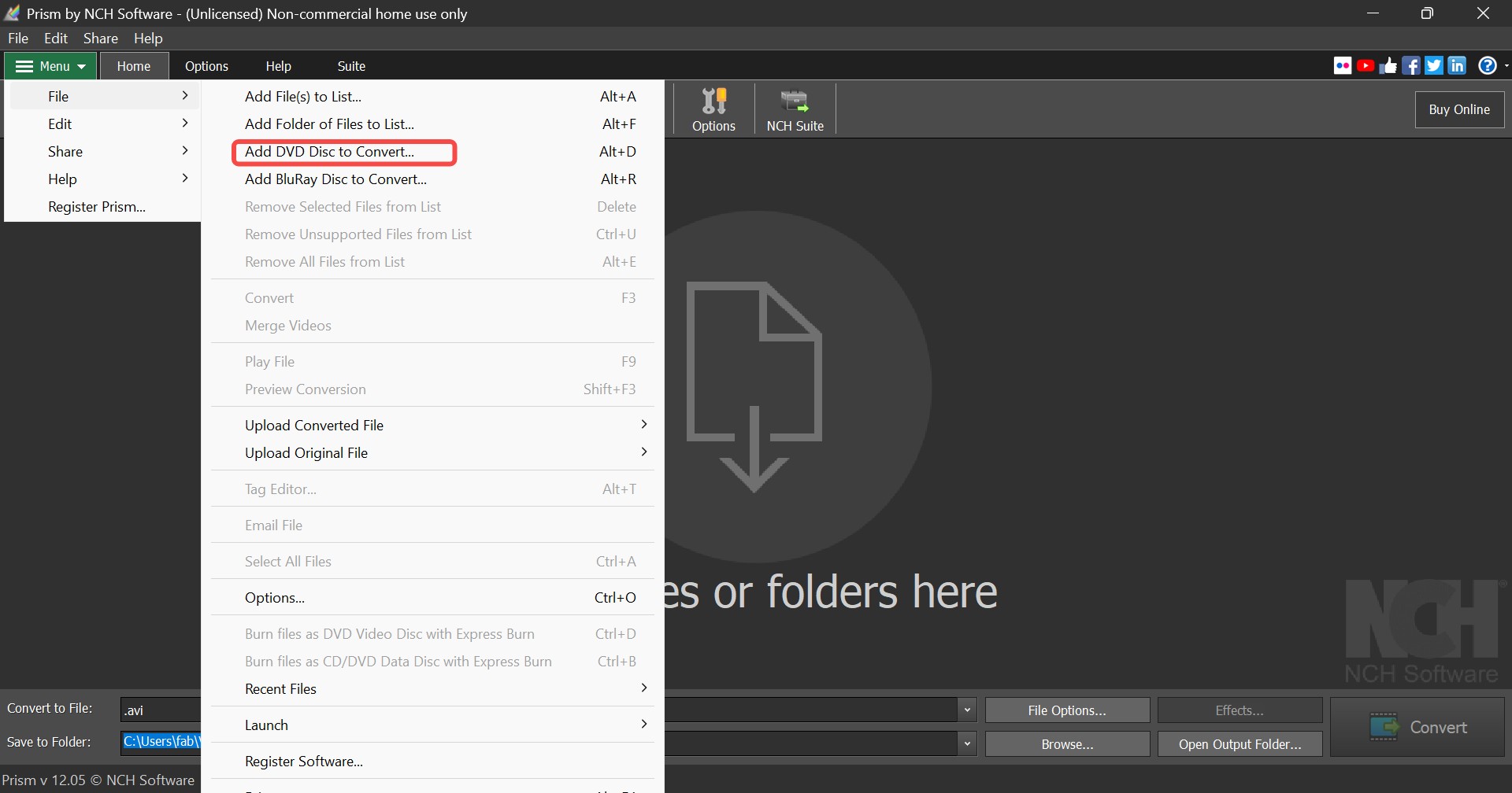 How to use Prism Video File Converter to rip DVDs