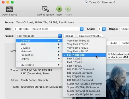 How to Rip DVD with HandBrake