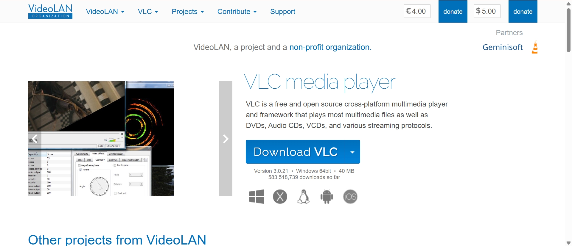 iso converter for free: VLC Media Player