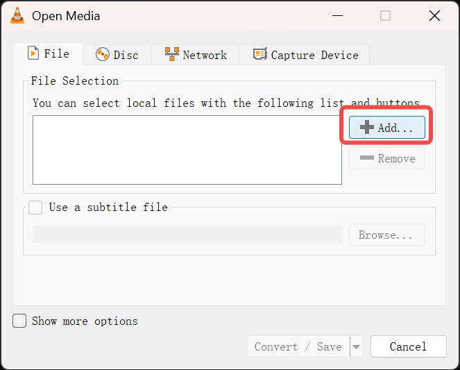 Best ISO files converters: VLC Media Player