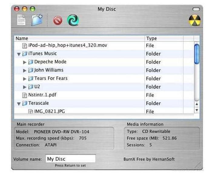 Open Source DVD Burner: BurnX