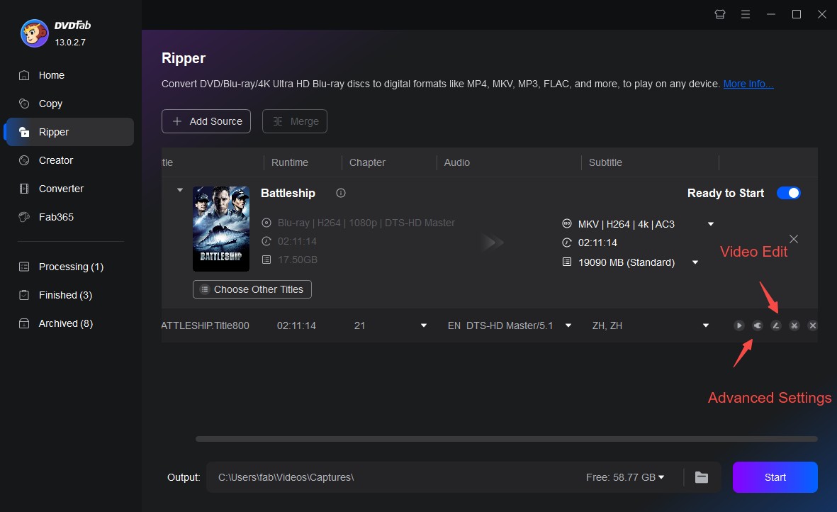 DVDFab Blu-ray ripper