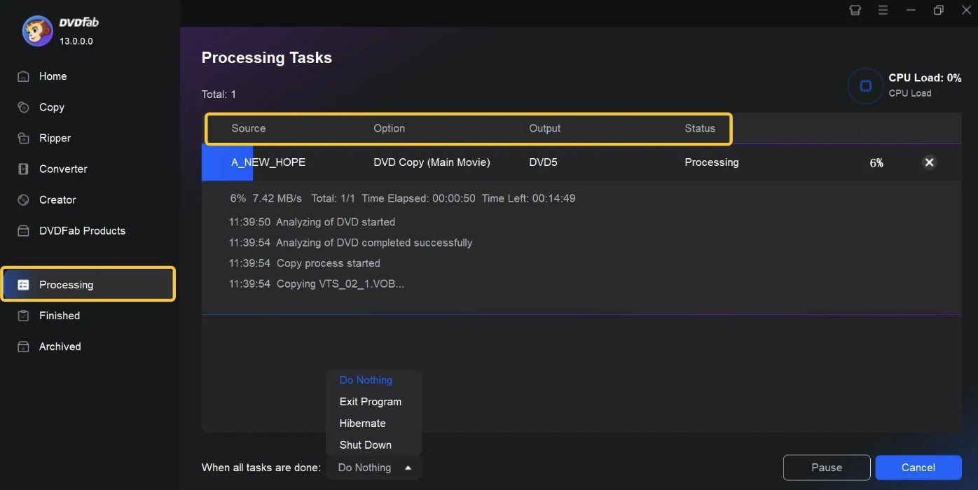 How to copy DVD with WinX DVD Copy pro alternative: DVDFab DVD Copy