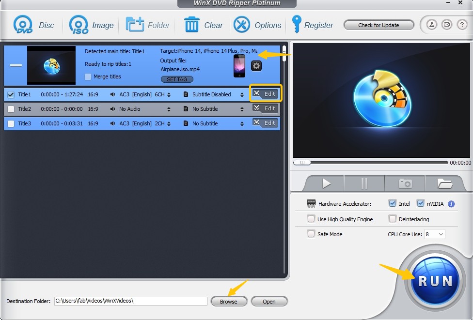 How to Use WinX DVD Ripper Platinum