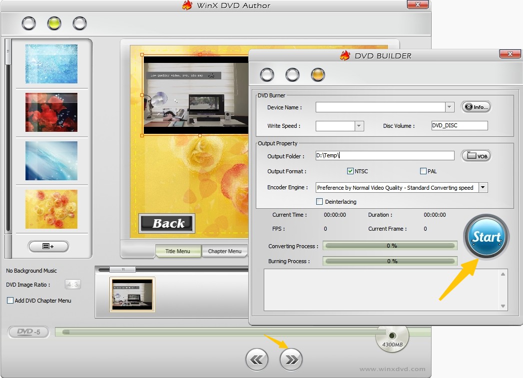 Create a DVD using Wondershare DVD Creator Alternative